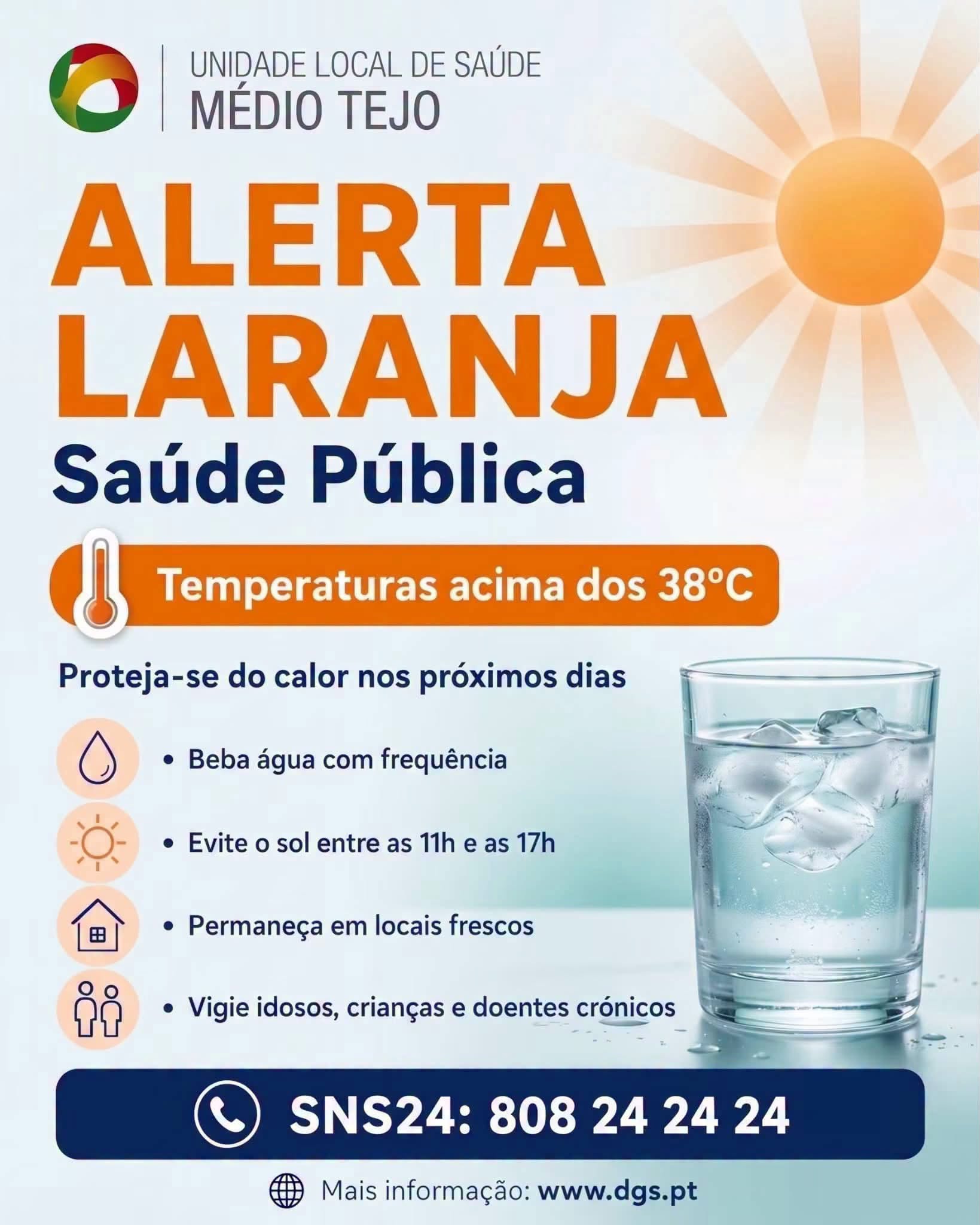 Alerta Laranja Saúde Pública